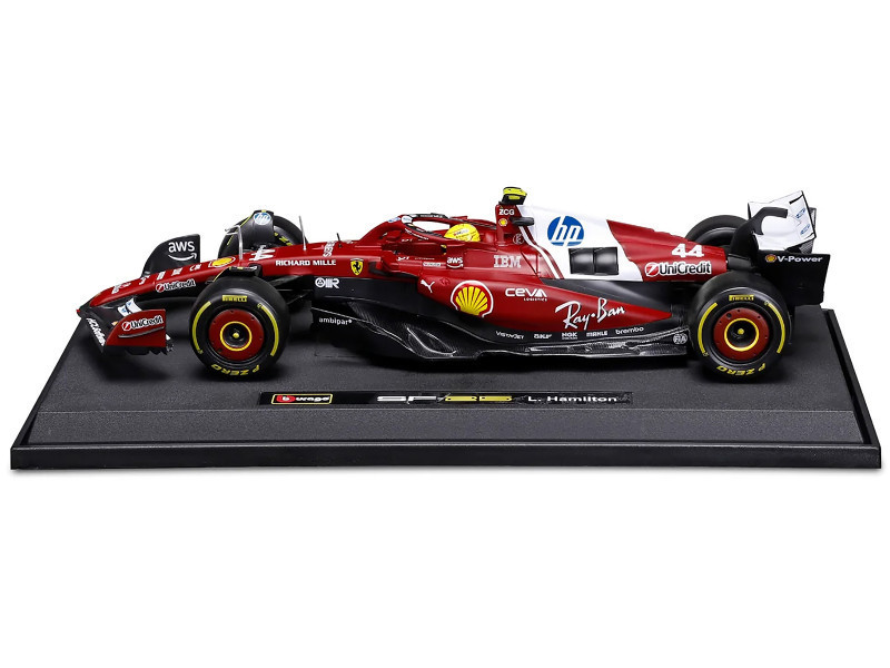 その他 Rea s1 1/18 BBurago 2025 Formula 1 Lewis Hamilton Ferrari SF-25 #44 Car