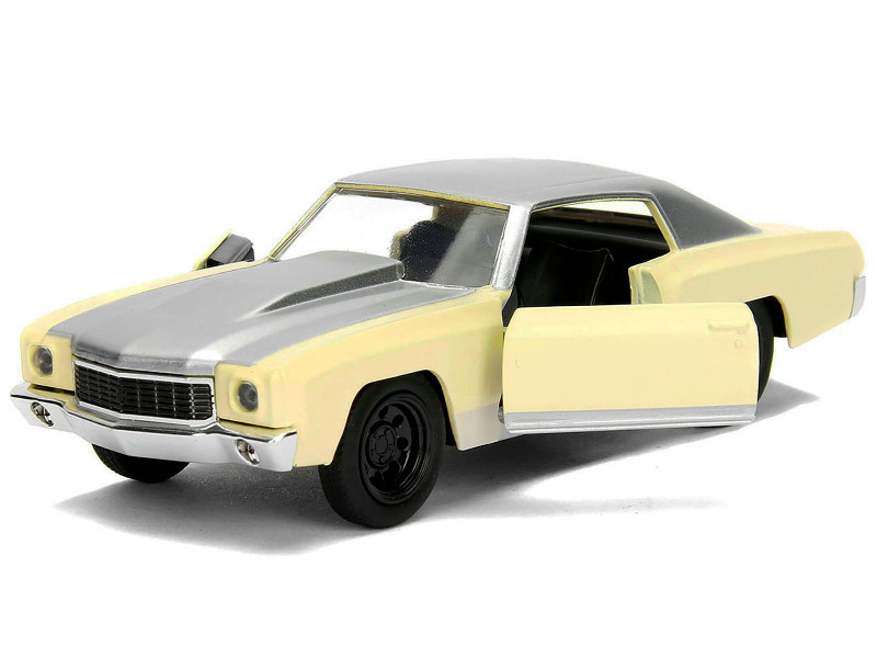 Chevrolet Monte Carlo Cream with Silver Hood and Top 