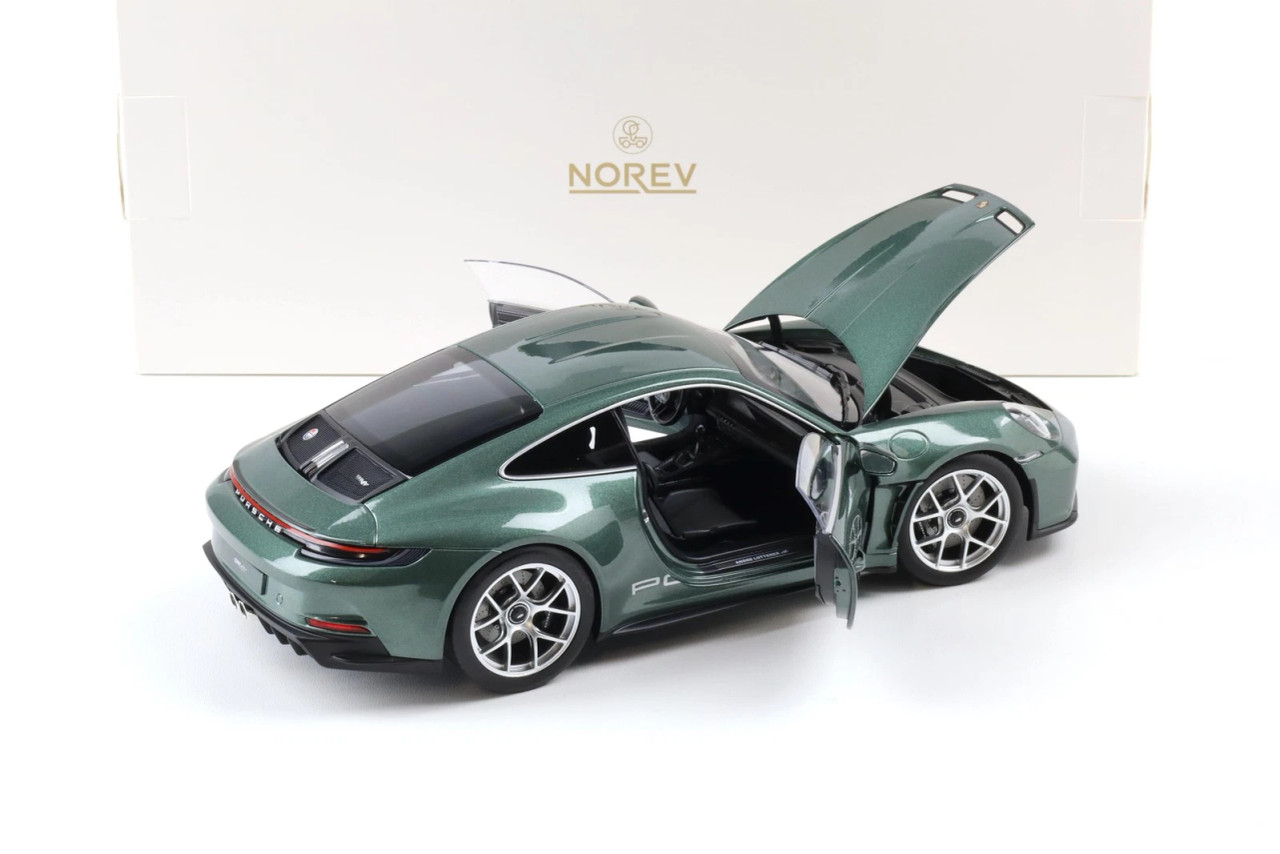 1/18 Norev 2023 Porsche 911 S/T (Malachite Green Metallic) Diecast