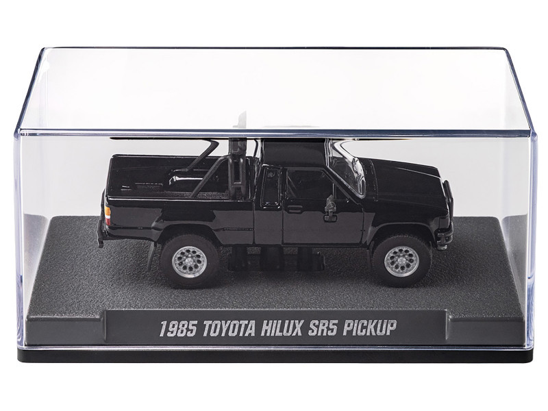 MAJORETTE 1985 Toyota Hilux ミニカー 1:64 1/64 Majorette 1985 Toyota Hilux Pick Up Truck (Black) Diecast Car