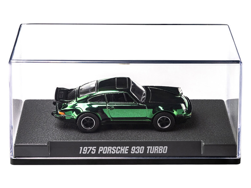 1/64 Majorette 1975 Porsche 911 930 Turbo (Green) Diecast Car Model