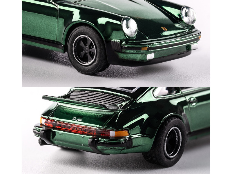 1/64 Majorette 1975 Porsche 911 930 Turbo (Green) Diecast Car