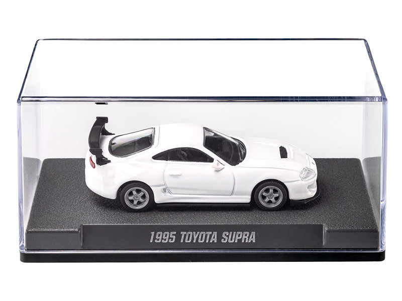 1/64 Majorette 1995 Toyota Supra (White) Diecast Car Model