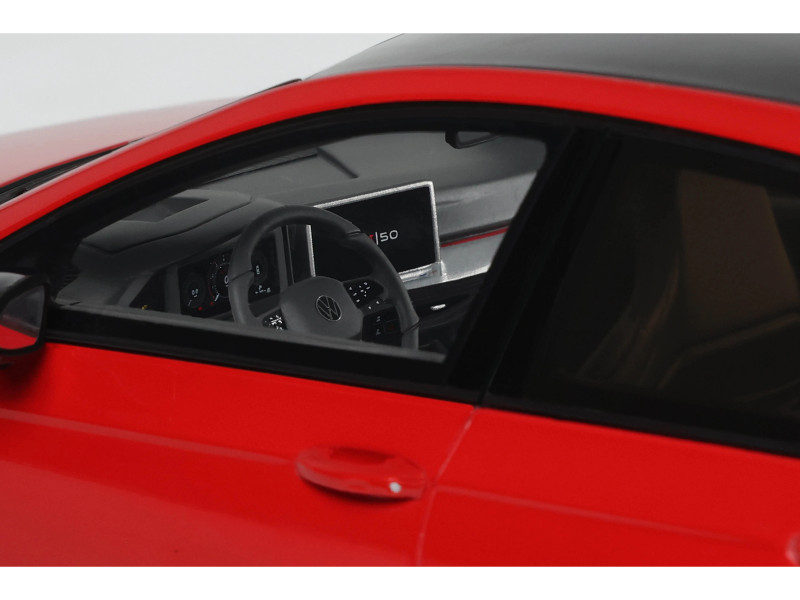 1/18 OTTO 2024 Volkswagen Golf MK8 Golf VIII 8 GTI 50th Edition (Tornado Red) Car Model