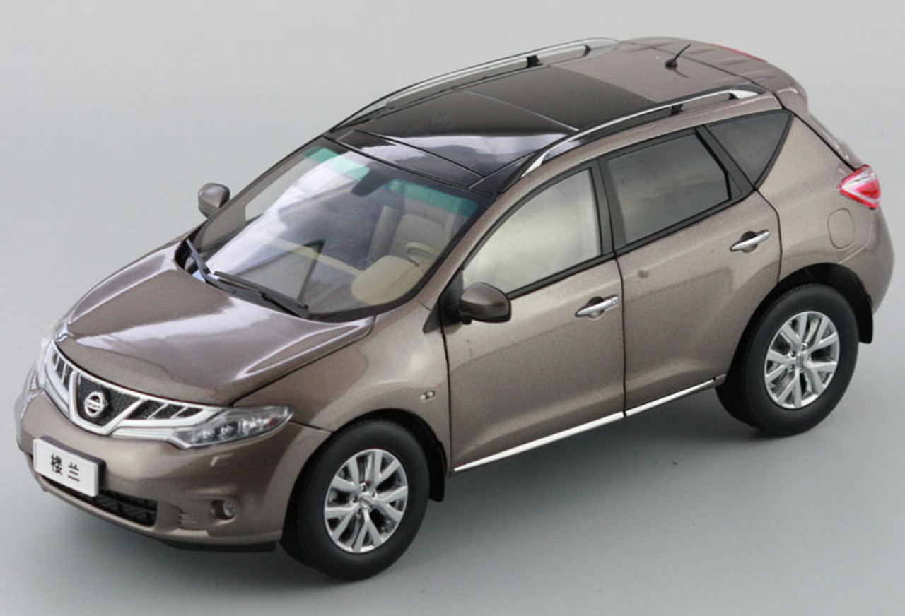 1/18 Dealer Edition Nissan Murano 2nd Generation Z51 (2007-2014) (Grey Brown) Diecast Car Model