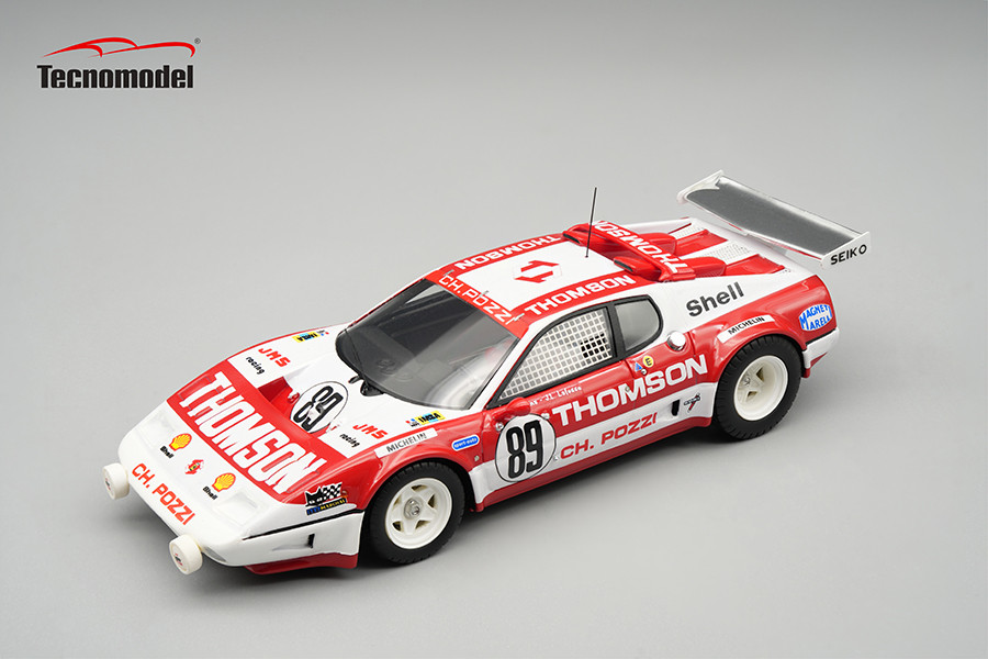 1/43 Tecnomodel Ferrari 512BB Le Mans 24h 1978 Thomson-Pozzi Car #89 DNF Driver: C.B. Léna - J.L. Lafosse Limited Edition Car Model