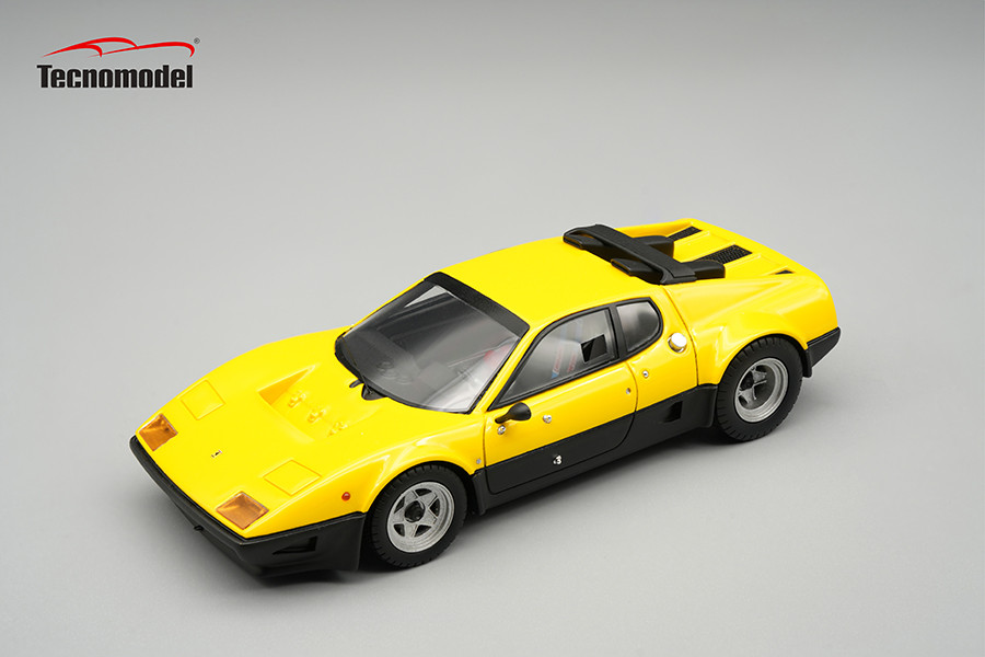 1/43 Tecnomodel Ferrari 512BB Corsa Clienti 1978 Giallo Modena Limited Edition Car Model
