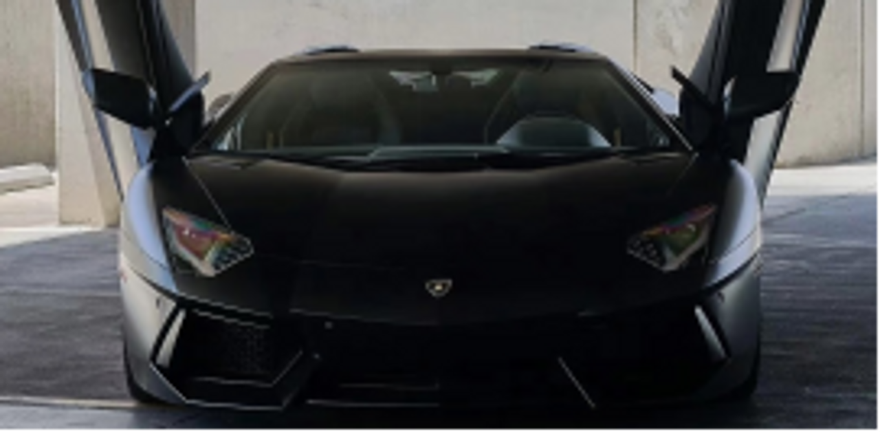 1/18 HH Model Lamborghini Aventador LP700-4 Roadster (Matte Black) Car Model Limited