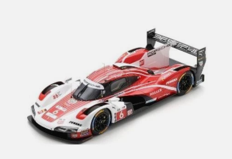 1/18 Spark 2024 Porsche 963 #6 4th 24h LeMans Porsche Penske Motorsport Kévin Estre, André Lotterer, Laurens Vanthoor Car Model