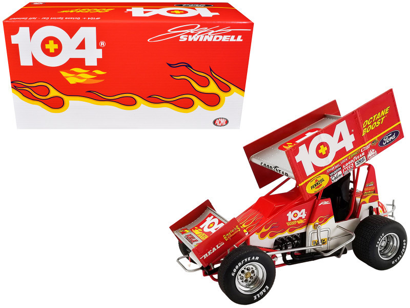 1/18 ACME #104+ Octane Sprint Car Jeff Swindell Car Model