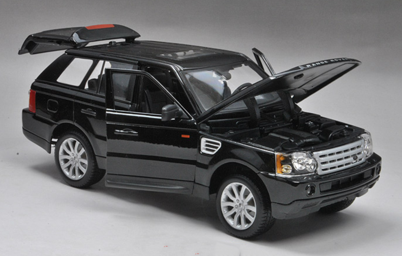 1/18 Bburago Land Rover Range Rover Sport (Black) Diecast Car Model