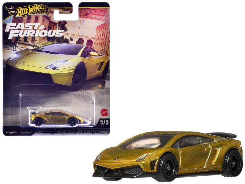 Lamborghini Gallardo LP 570-4 Superleggera Gold Metallic 
