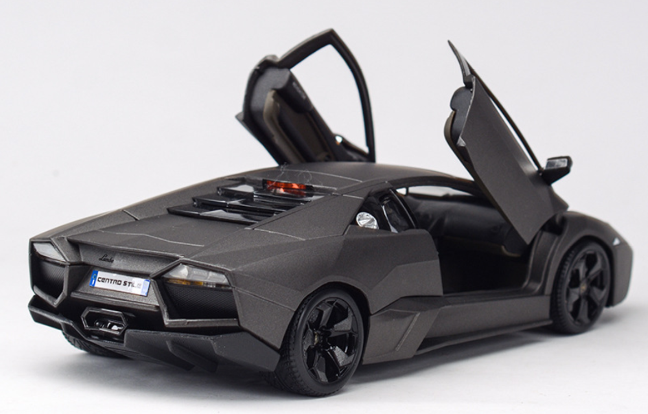 1/18 Bburago Lamborghini Reventon (Matte Grey) Diecast Car Model
