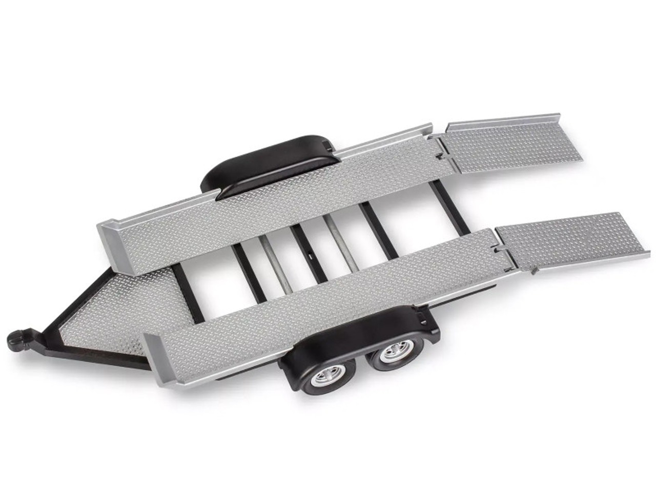 Level 3 Model Kit 1978 Chevrolet Off-Road 4x4 Pickup Truck and "Malibu Grand Prix" Virage with Trailer "Fantasy Formula" 1/25 Scale Model by Revell