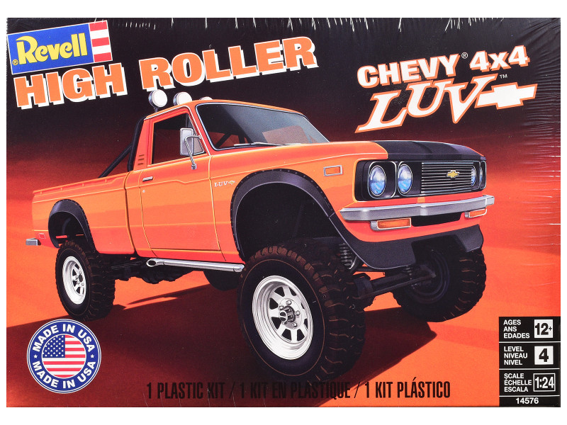 Level 4 Model Kit Chevrolet LUV 4x4 Pickup Truck 