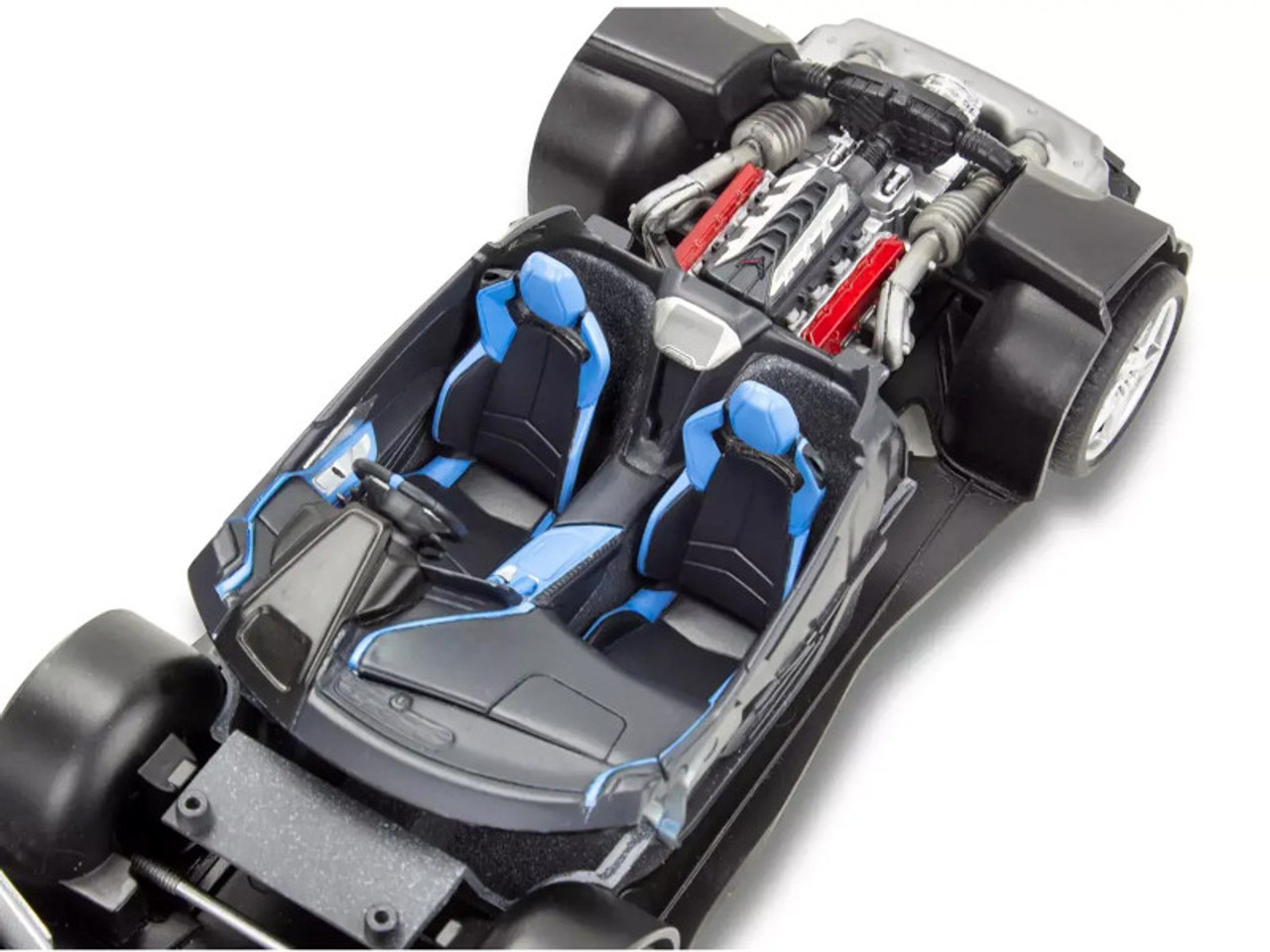 Level 4 Model Kit 2022 Chevrolet Corvette Stingray Z51 Coupe 1/25 Scale Model by Revell