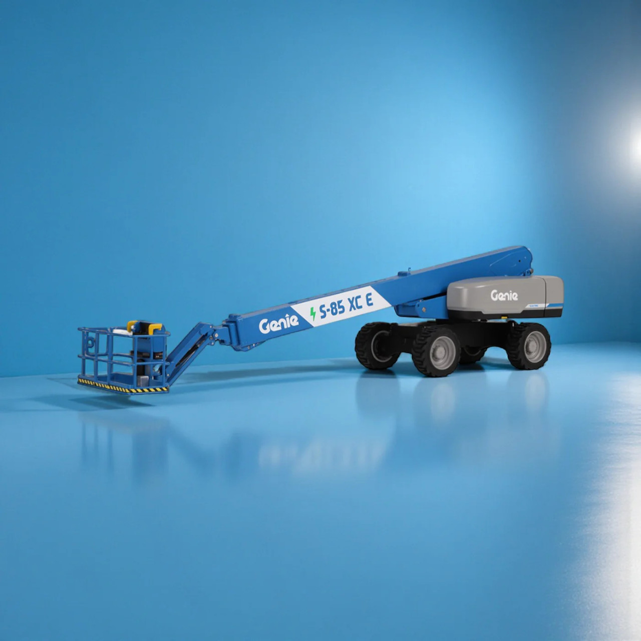 1/32 NZG Genie S-85 XC Electric Boom Lift Diecast Model