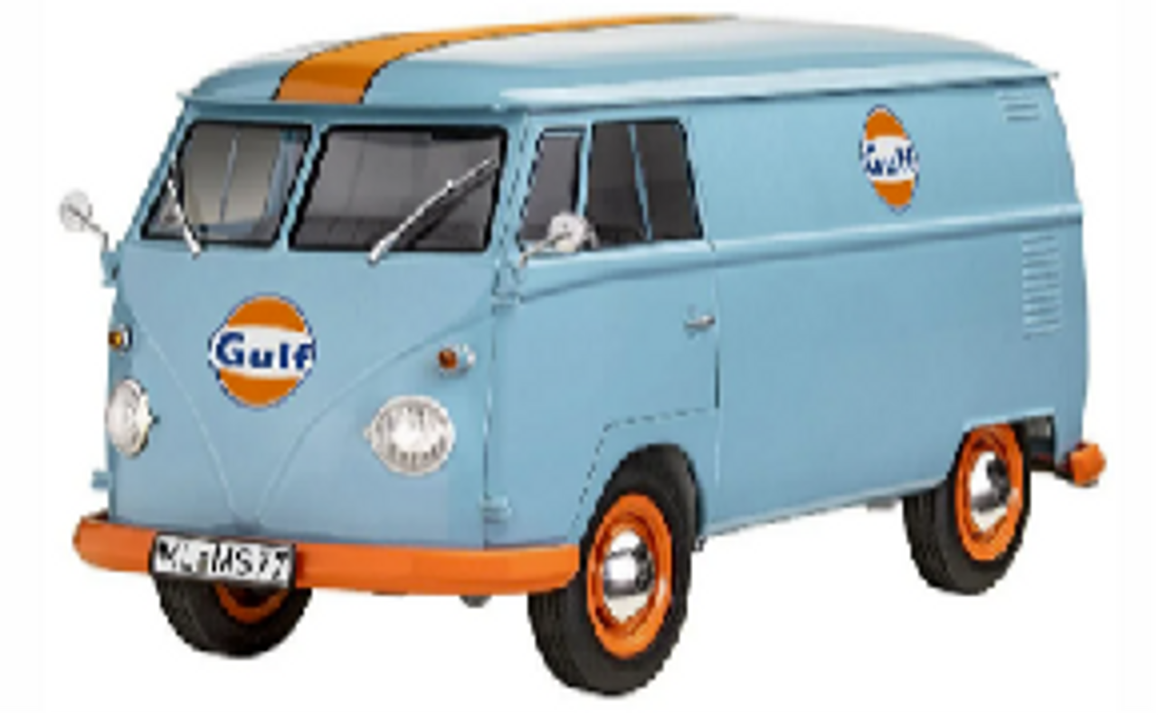 1/18 Solido Volkswagen Bus Cool Combi Oil Tribute Gulf Diecast Car Model