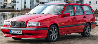 1/43 Solido 1996 Volvo 850 R (Red) Diecast Car Model