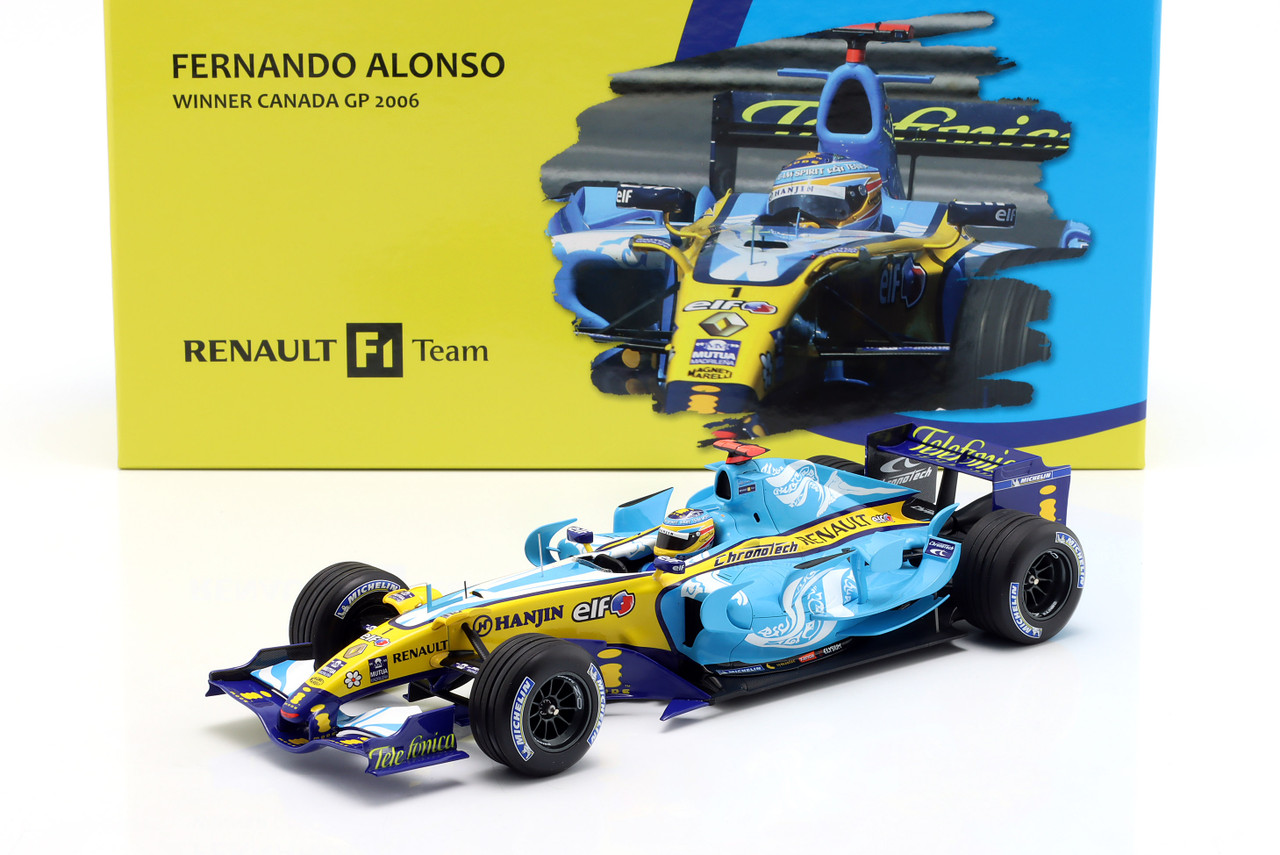1/18 Minichamps 2006 Formula 1 Fernando Alonso Renault R26 #1