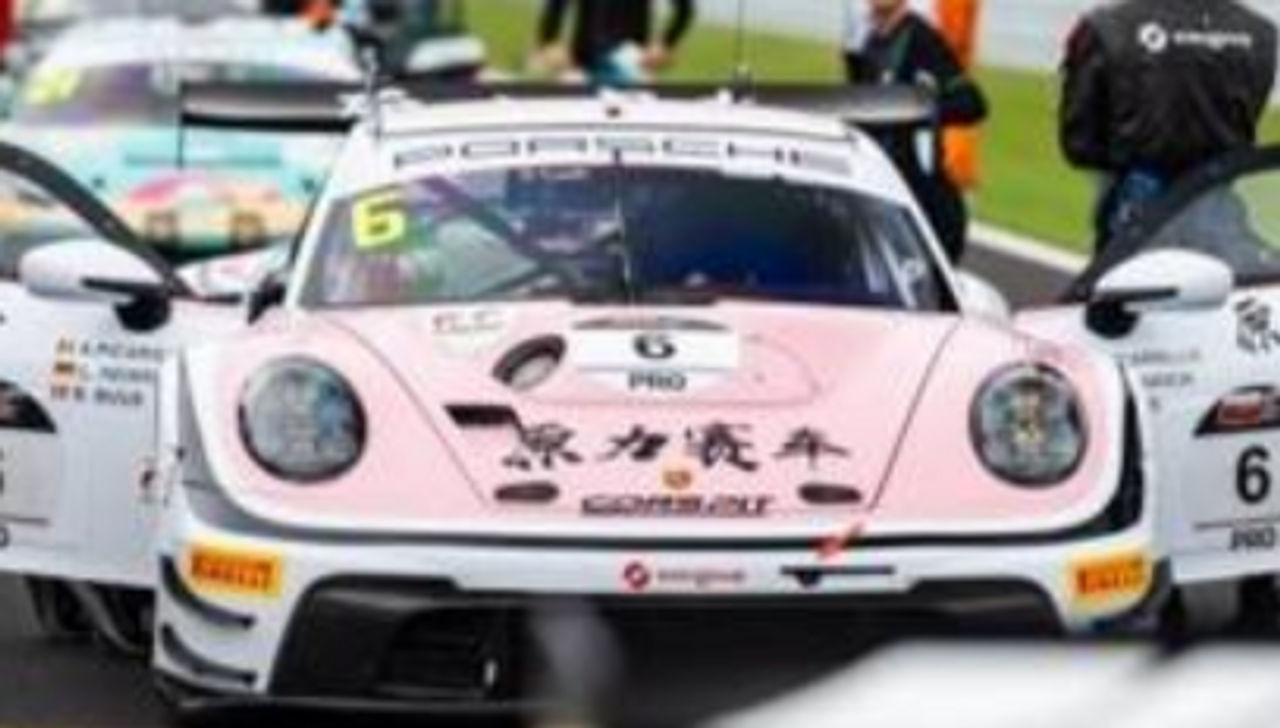 1/18 Spark Porsche 911 GT3 R No.6 Origine Motorsport  5th Suzuka 1000km 2025 L. Heinrich - A. Picariello - B. Buus Car Model