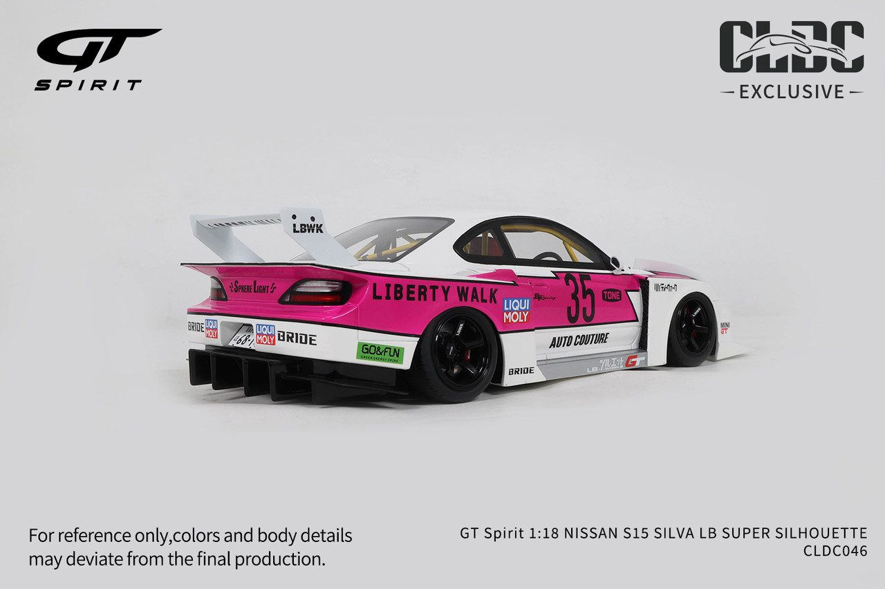 シルビア 1/18 GT Spirit Nissan S15 Silvia LB Super Silhouette #35 (White
