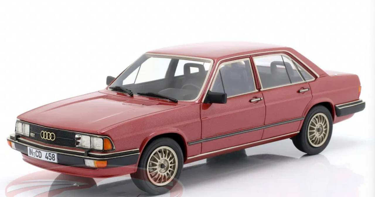 1/18 Cult Scale Models 1980-1982 Audi 200 5T Typ 43 (Red Metallic) Car Model