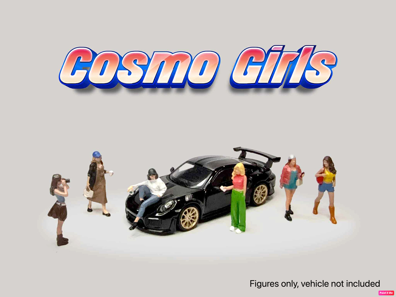 1/64 American Diorama Cosmo Girls Figure Set - LIVECARMODEL.com