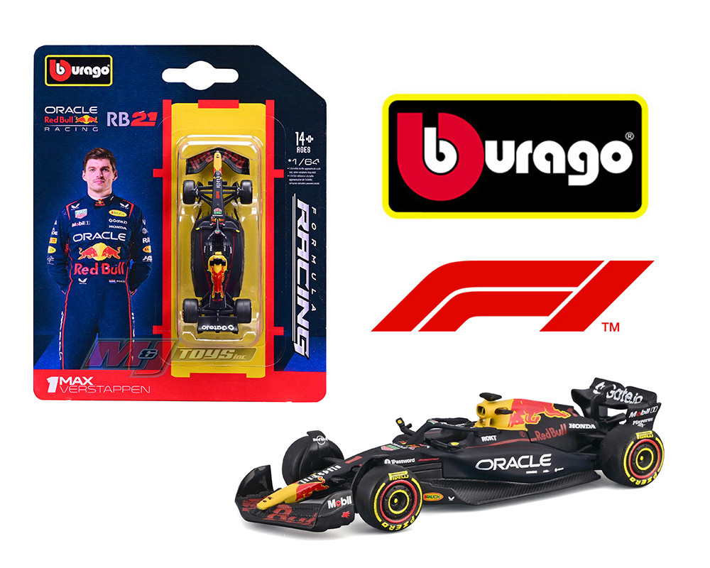 1/64 BBurago 2025 Formula 1 Oracle Red Bull Racing RB21 #1 Max