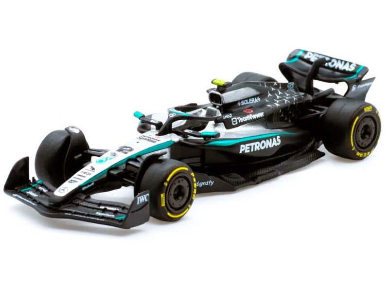 1/64 BBurago 2025 Formula 1 Mercedes AMG F1 W16 #12 Kimi Antonelli Diecast Car Model