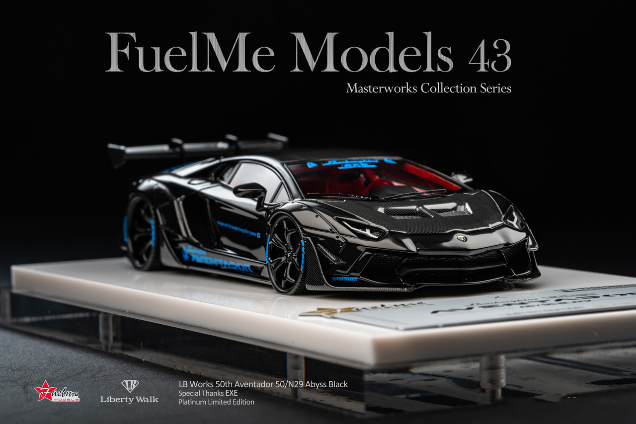 FuelMe 1/43 LB Works Aventador LP700-4 Monster Energy仕様 Liberty 