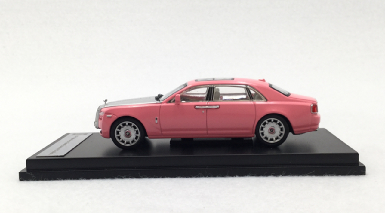 1/64 Rolls-Royce Ghost EWB Extended Wheelbase (Pink) Diecast Car Model