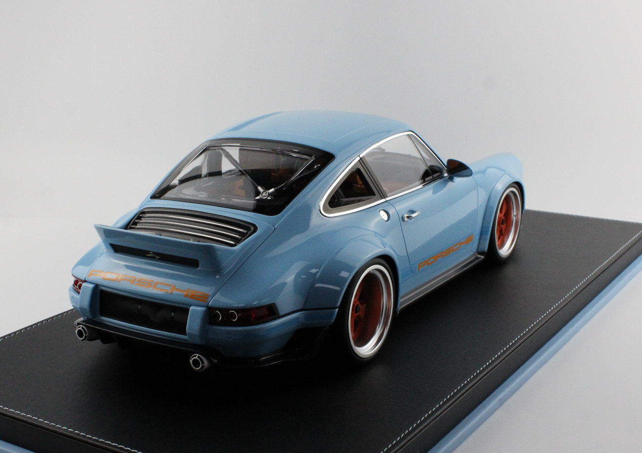 1/12 Ivy Porsche 911 964 Singer DLS (Blue) Car Model with Opening Rear Bonnet Limited 36 Pieces