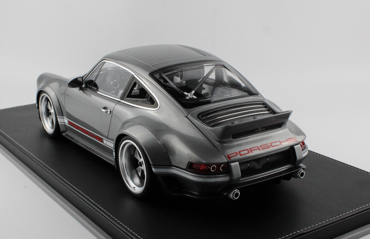 1/12 Ivy Porsche 911 964 Singer DLS (Silver Grey) Car Model with Opening Rear Bonnet Limited 36 Pieces