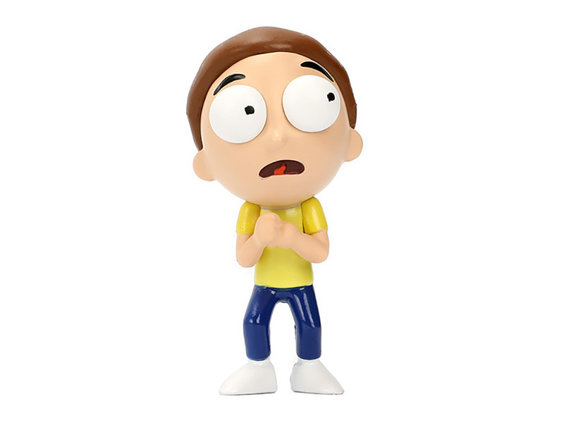 Set of 4 Diecast Figures "Rick and Morty" (2013-Current) TV Series "Metalfigs" Series Diecast Models by Jada