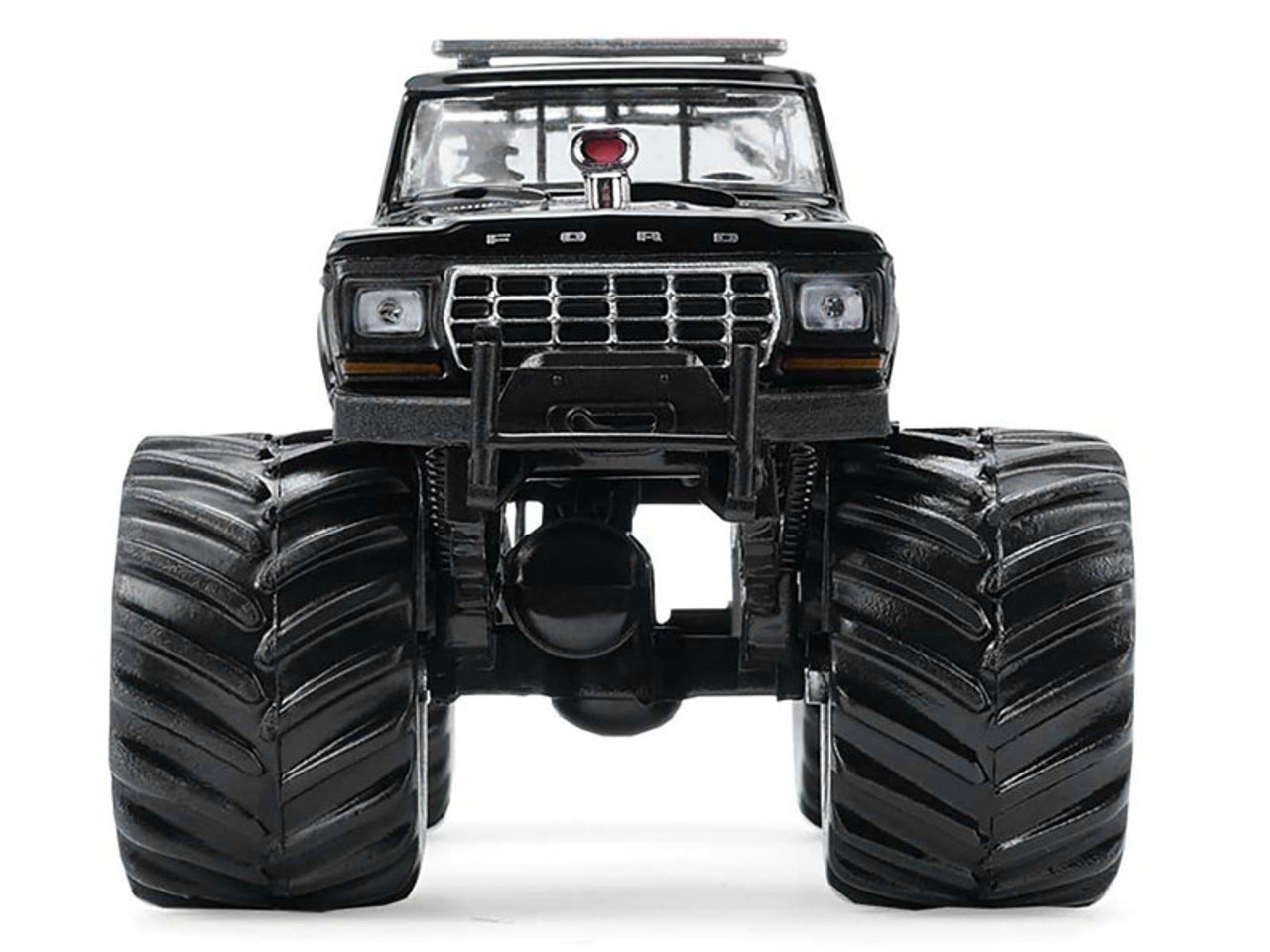 1979 Ford F-250 Monster Truck "Shelby Township Police Michigan" Black "Kings of Crunch - Hot Pursuit" Special Edition 1/64 Diecast Model Car by Greenlight