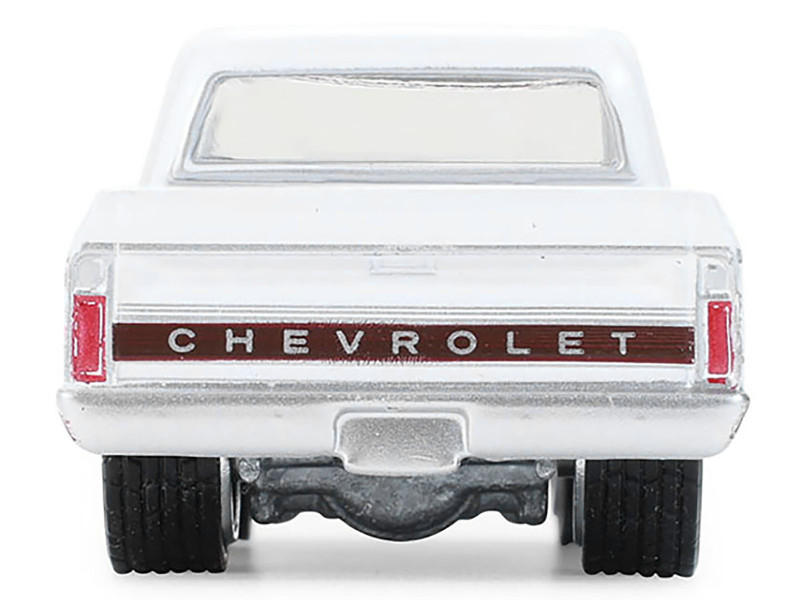 1972 Chevrolet Cheyenne C10 Short Bed Pickup Truck White "Hobby Exclusive" Series 1/64 Diecast Model Car by Greenlight