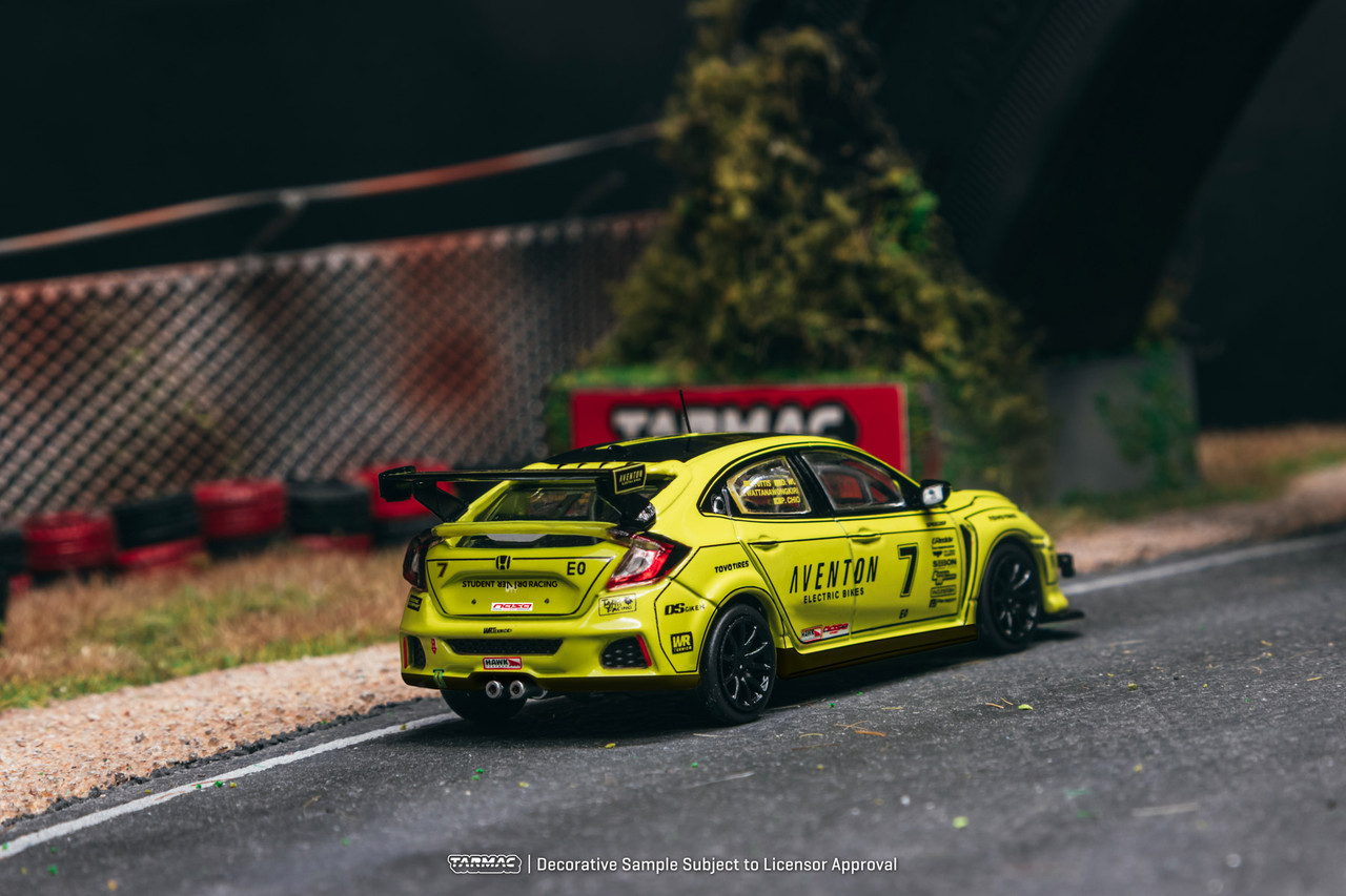 1/64 Tarmac Works 2022 Honda Civic Typre R FK8 #7 NASA Western