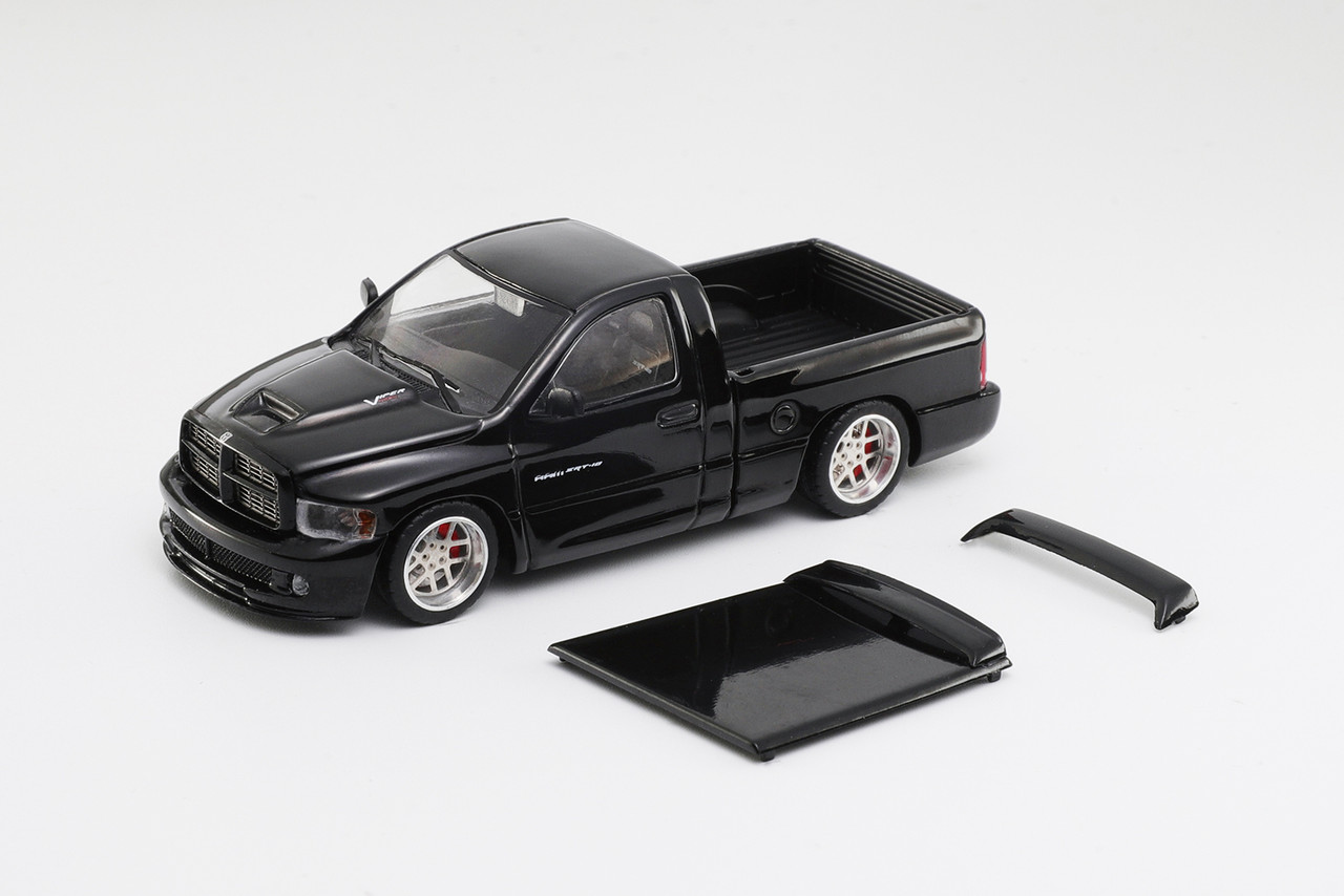 1/64 GCD Dodge Ram SRT-10 (Black) Diecast Car Model - LIVECARMODEL.com