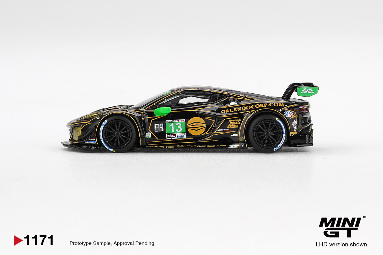 1/64 Mini GT Chevrolet Corvette Z06 GT3.R #13 AWA 2025 IMSA