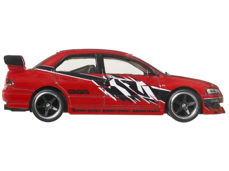 1/64 Hot Wheels Premium Mitsubishi Lancer Evolution IX (Red) Fast