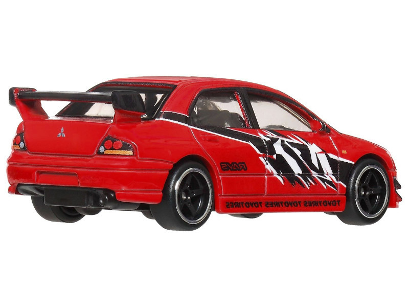 1/64 Hot Wheels Premium Mitsubishi Lancer Evolution IX (Red) Fast
