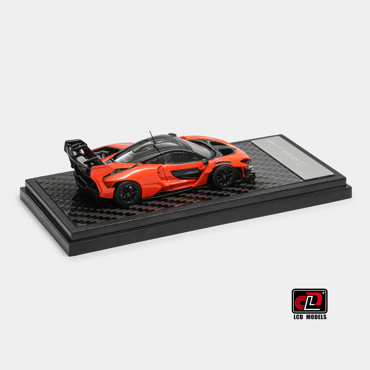 1/64 LCD McLaren Senna GTR (Papaya Orange) Diecast Car Model
