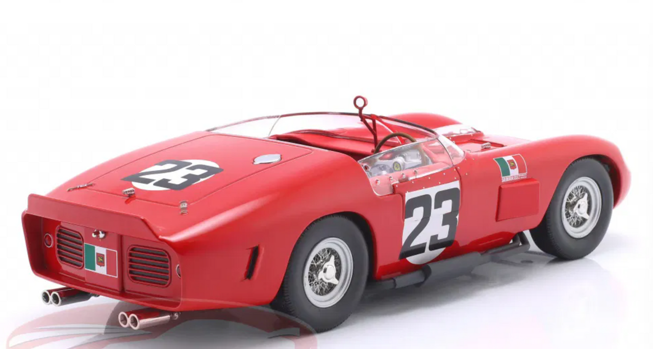 1/18 Werk83 1962 Ferrari 250 TR61 #23 Winner 12h Sebring Scuderia SSS Republica di Venezia Joakim Bonnier, Lucien Bianchi Diecast Car Model