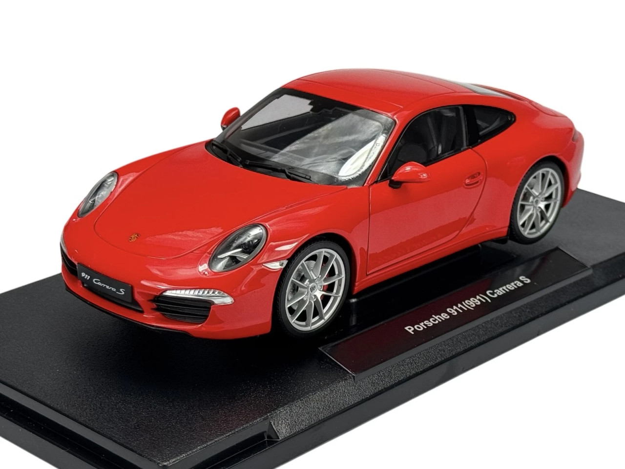 ミニカー Welly Porsche 911 (991) Carrera S 1/18 1/18 Welly 2011-2013 Porsche 911 (991) Carrera S (Red) Diecast Car