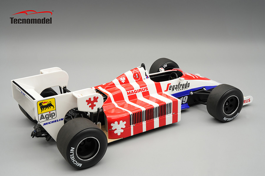 自動車 Model Factory HIRO TOLEMAN TG184 1/18 Tecnomodel Toleman TG 184 1984 GP Portogallo Driver: Ayrton