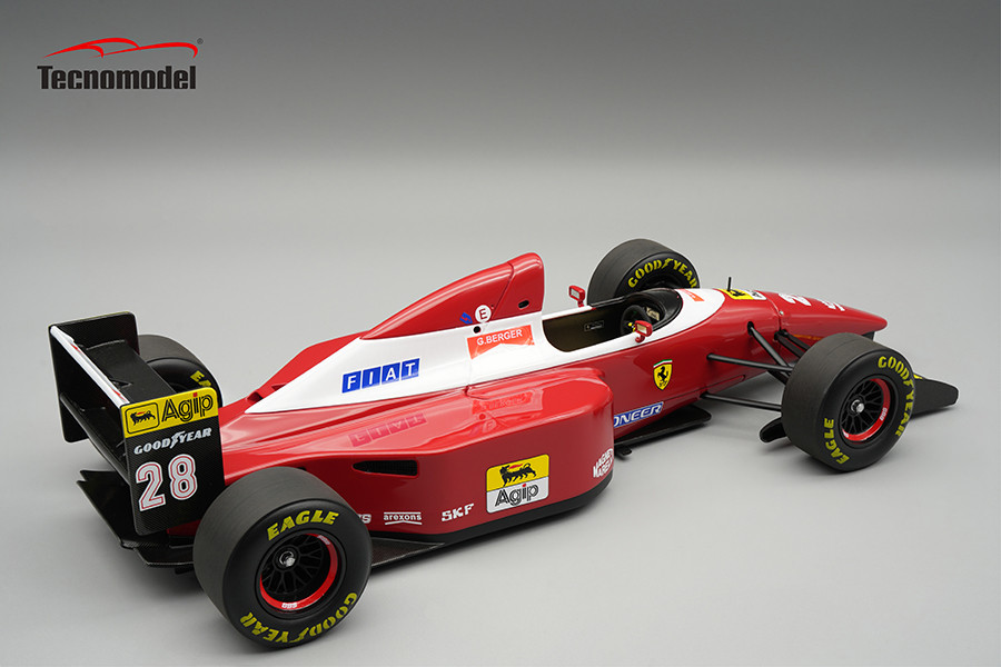1/18 Tecnomodel Ferrari F93A 1993 German GP Driver: Gerhard Berger Limited Edition Car Model