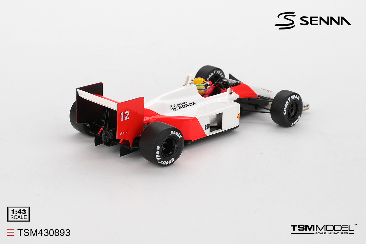 1/43 TSM 1988 Formula 1 McLaren MP4/4 #12 Ayrton Senna Japanese GP Winner Car Model