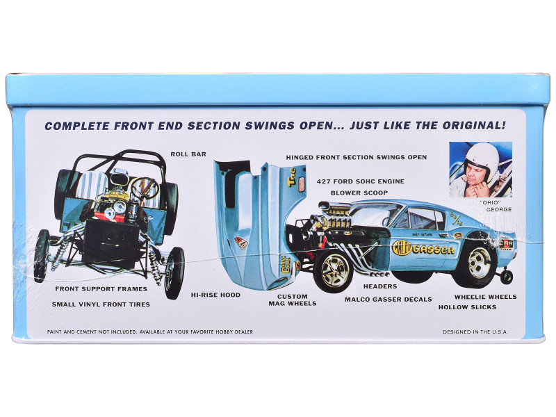 Skill 2 Model Kit Ohio George's Malco Gasser with Collector's Tin 1/25 Scale Model by MPC