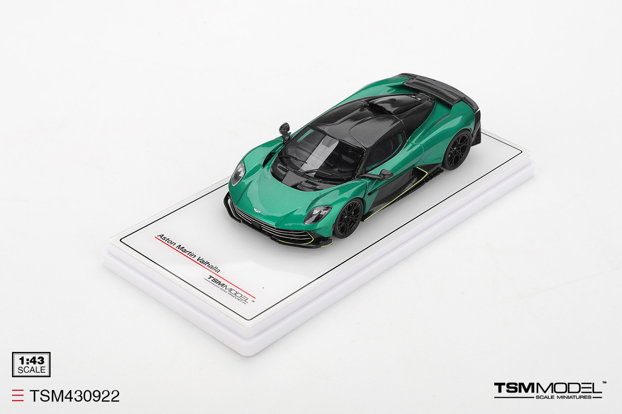 1/43 TSM Aston Martin Valhalla Podium Green Car Model